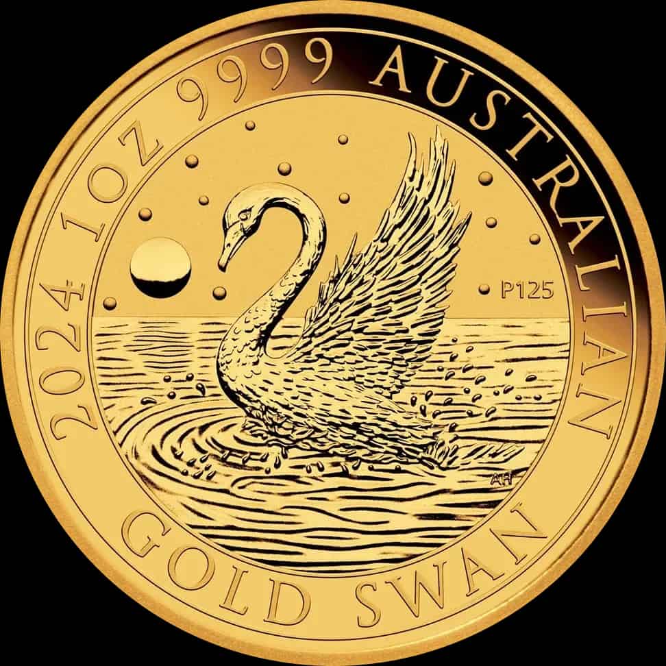 Australijski Łabędź 1 uncja złota 2024 - image 1