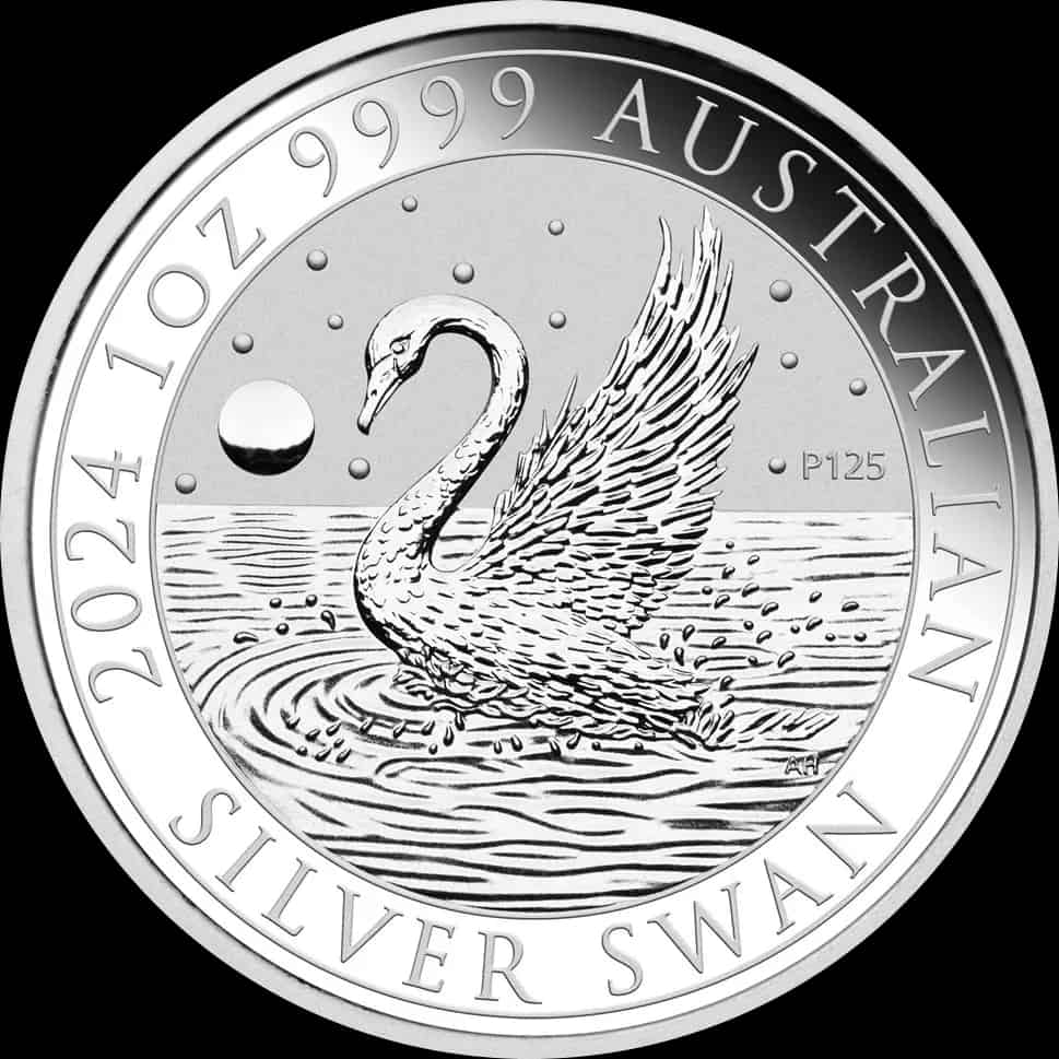 Australijski Łabędź 1 uncja srebra 2024 - image 1