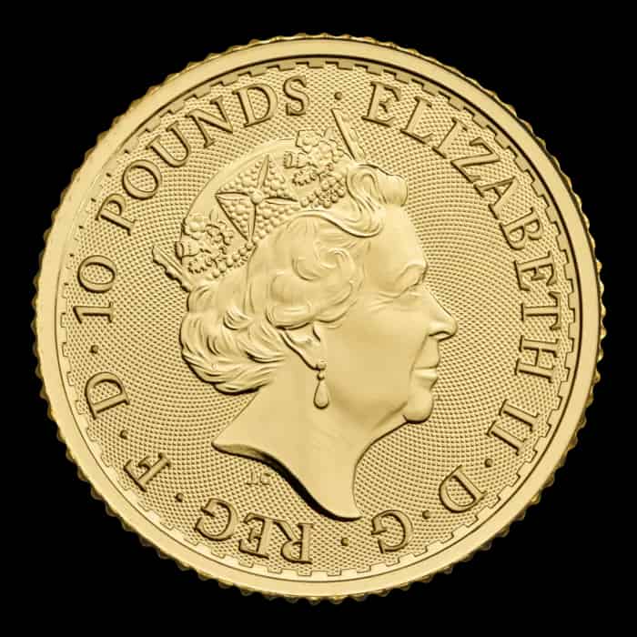 Britannia 1/10 uncji złota 2022 - image 2