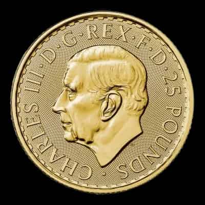 Britannia Król Karol III 1/4 uncji złota 2023 - image 2