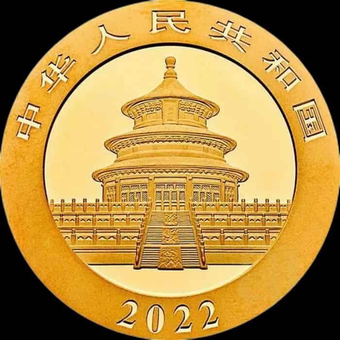 Chińska Panda 30g złota 2022 - image 2