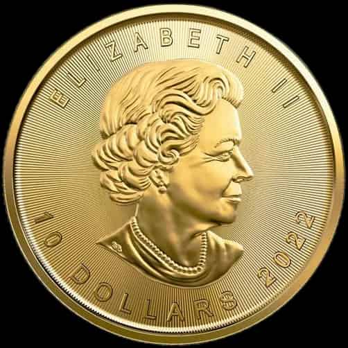 Kanadyjski Liść Klonowy 1/4 uncji złota Losowe lata - image 2