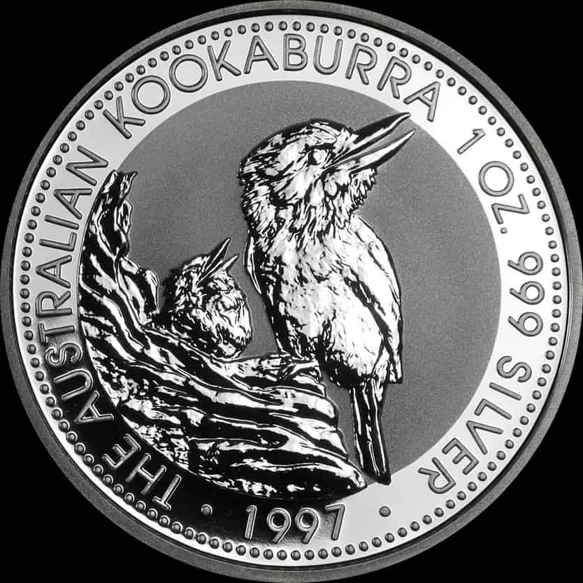 Kookaburra 1 uncja srebra 1997 - image 1