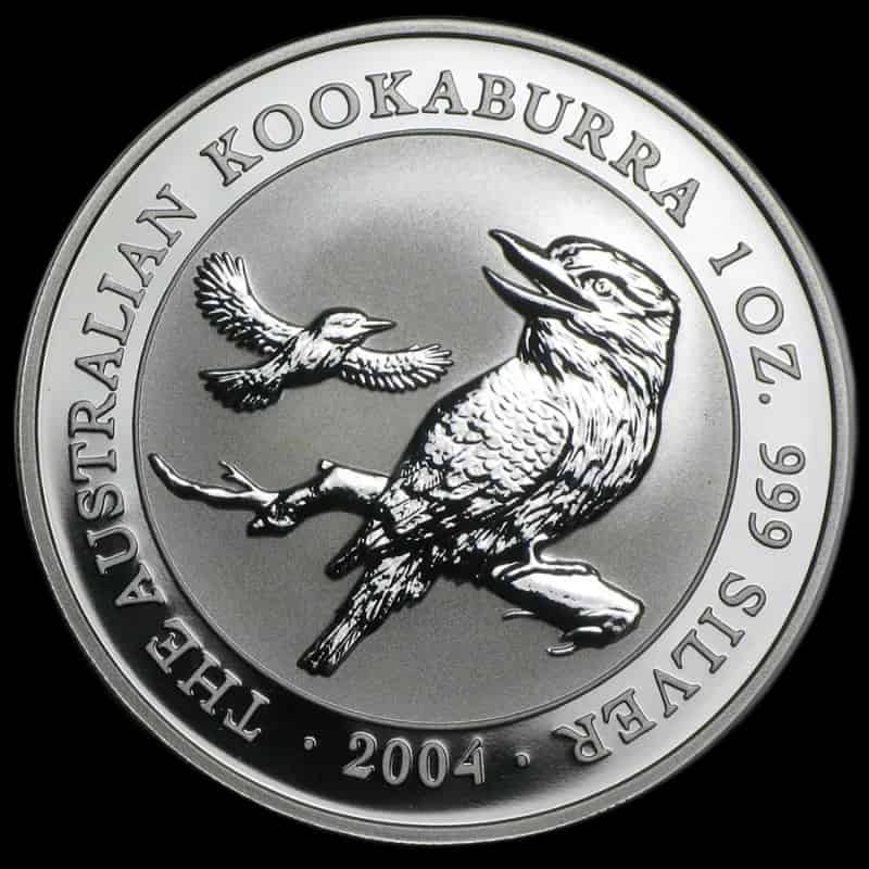 Kookaburra 1 uncja srebra 2004 - image 1