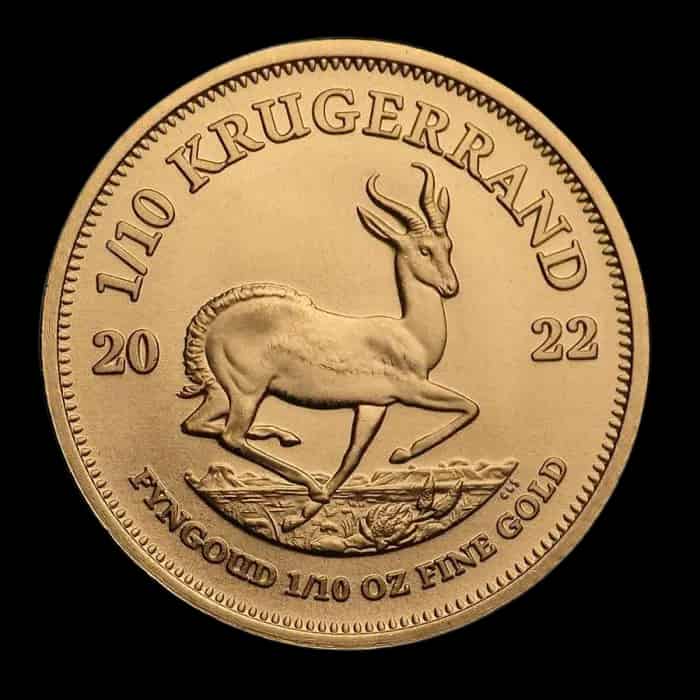 Krugerrand 1/10 uncji złota 2022 - image 1