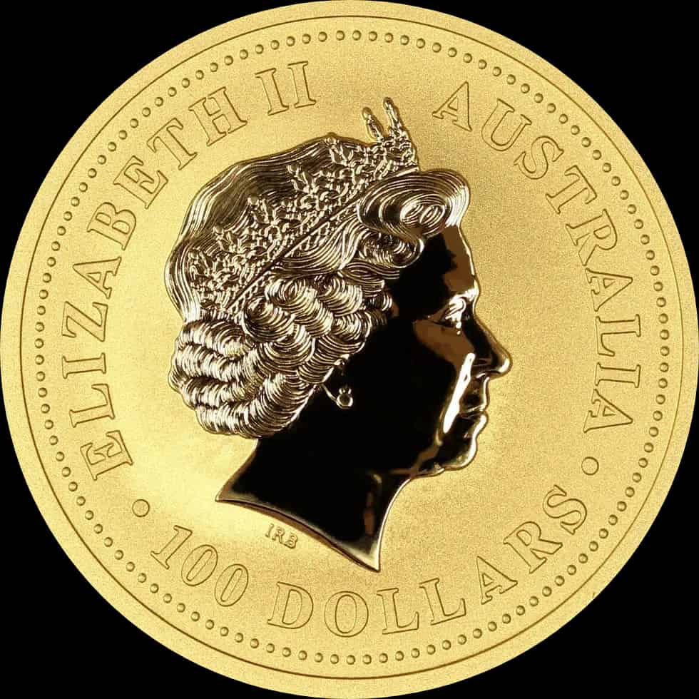 Lunar I Rok Małpy 1 uncja Złota 2004 - image 2