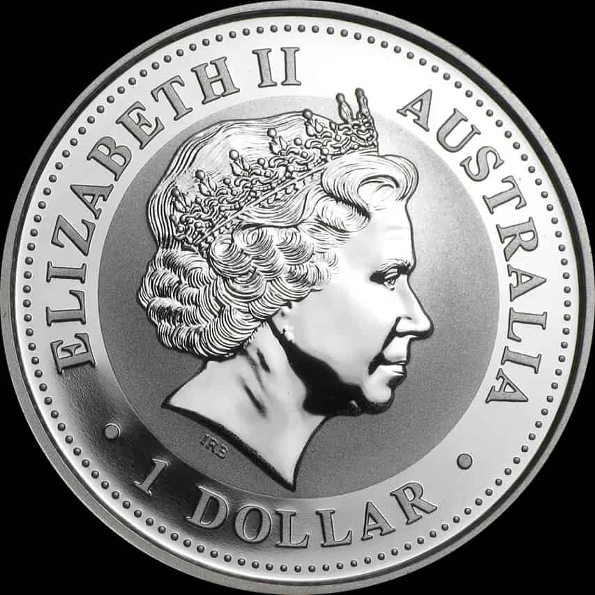 Lunar I Rok Węża 1 uncja Srebra 2001 - image 2