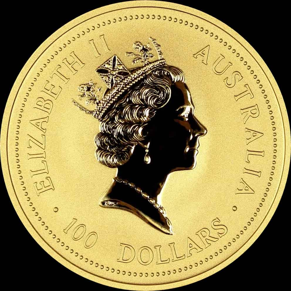 Lunar I Rok Wołu 1 uncja Złota 1997 - image 2