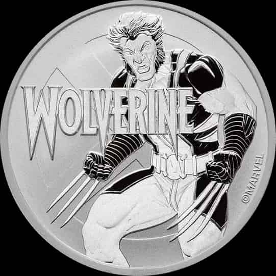 Marvel Wolverine 1 uncja srebra 2021 - image 1