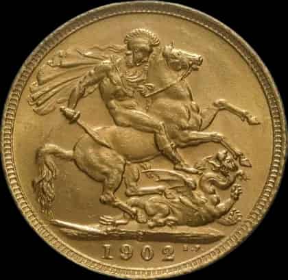 Złoty Suweren: Edward VII 1902 1910 - image 2