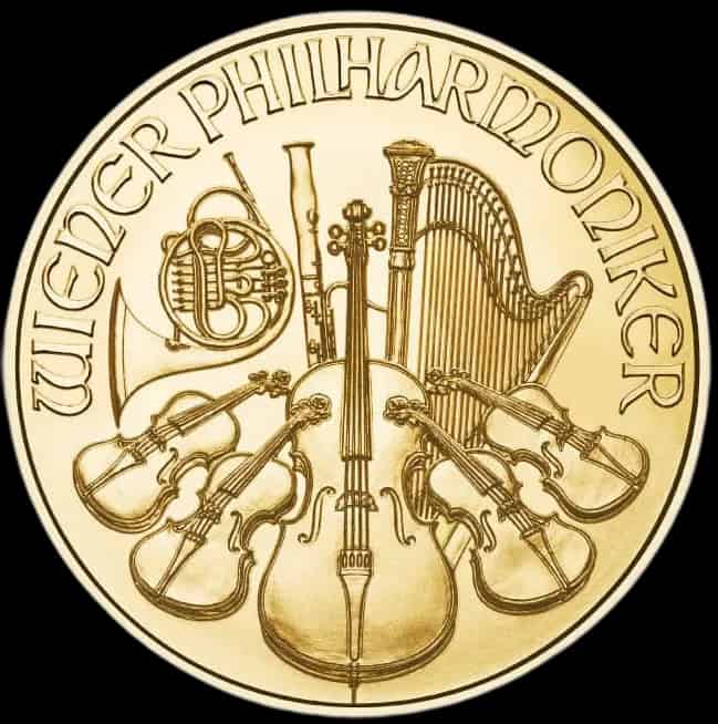 Wiedeński Filharmonik 1/10 uncji złota 2023 - image 1
