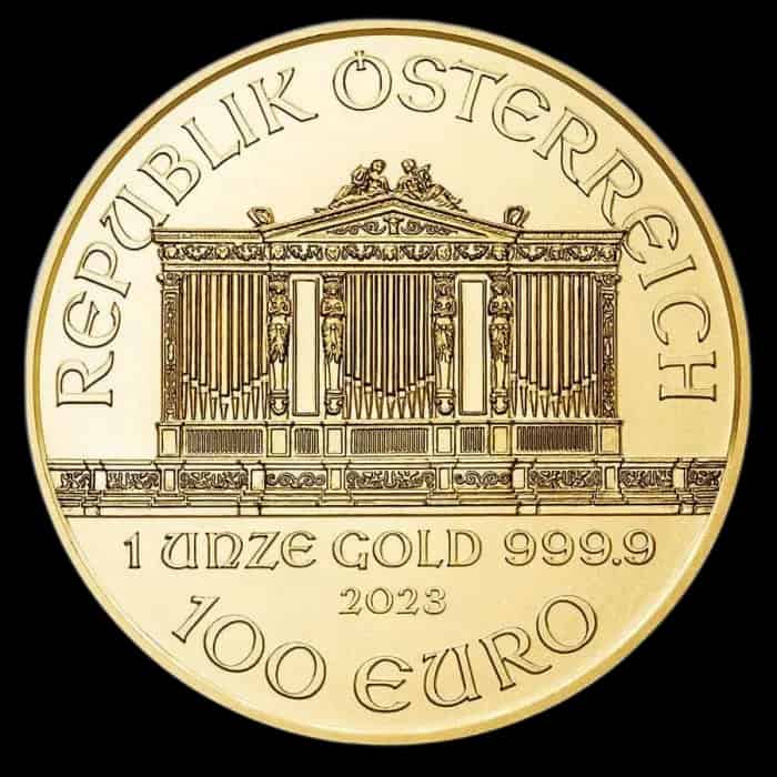 Wiedeński Filharmonik 1 uncja złota 2023 - image 2